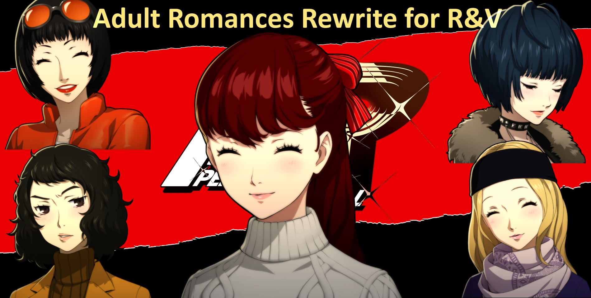 P5R PC - Adult Romance Rewrites for Rose & Violet Story Overhaul
