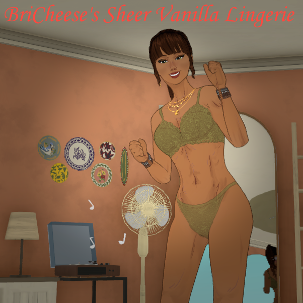 [Paralives] BriCheese's Sheer Vanilla Lingerie