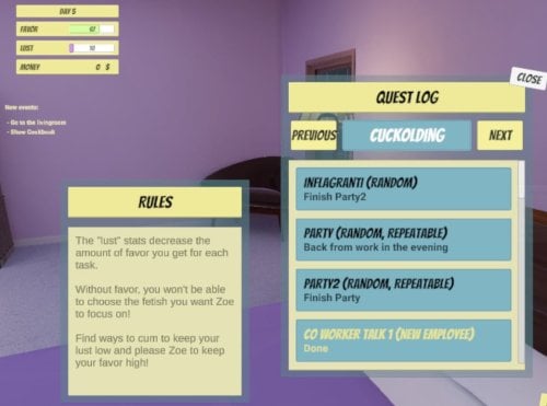 More information about "Femdome wife game - 10 new events v2"