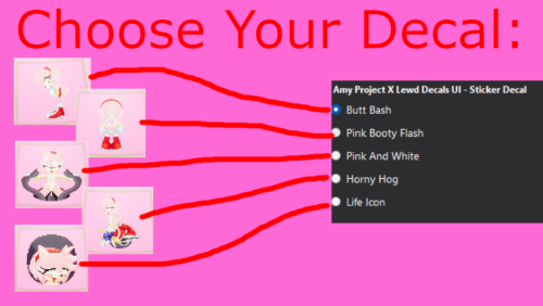 More information about "Amy Lewd Decals - Project X Version"