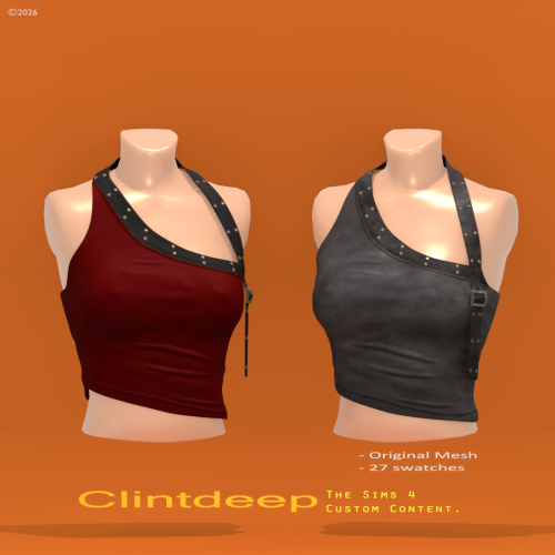 More information about "Clintdeep TS4 CC Allycia Halter Top"