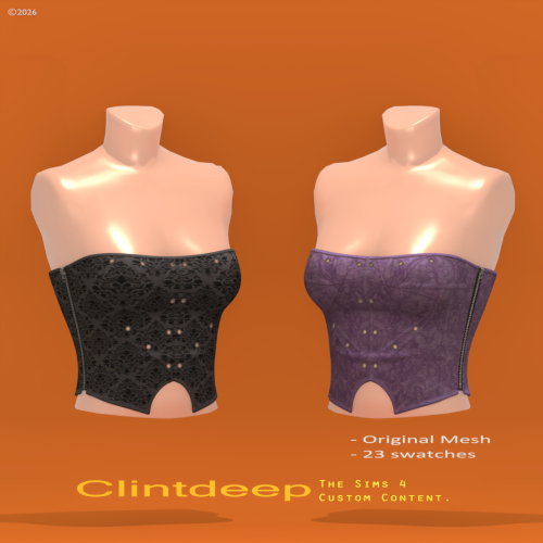More information about "Clintdeep TS4 CC Zara Corset"