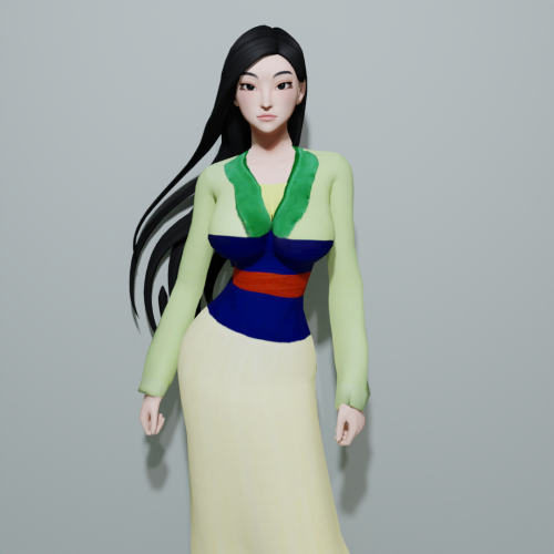 More information about "Disney Mulan and Boss Wanda"