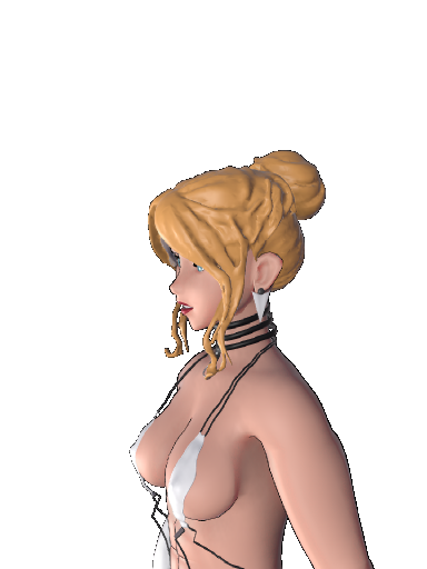 SurverX Hair Cuts for Enlit3d's HR2