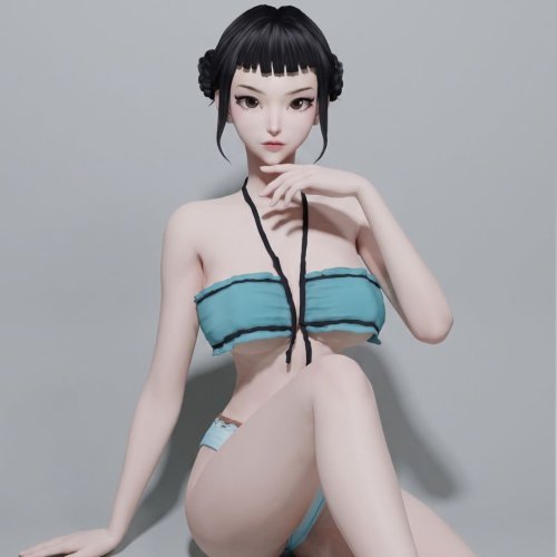 More information about "Kpop Demon Hunter Zoey and Beach Hanna"