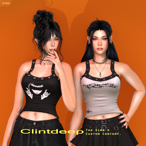 More information about "Clintdeep TS4 CC Victoria Tank Top"