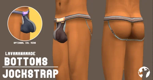 More information about "Jockstrap! - LMM Bottoms (with Jiggle Bulge)"