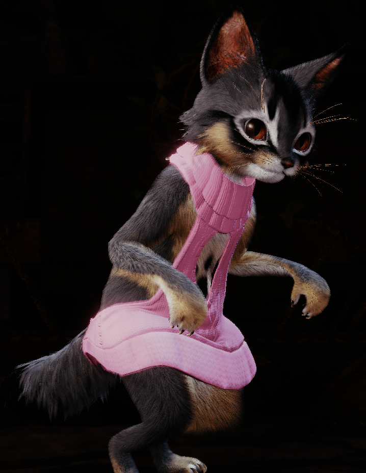 Monster Hunter World - Palico Virgin Killer Sweater