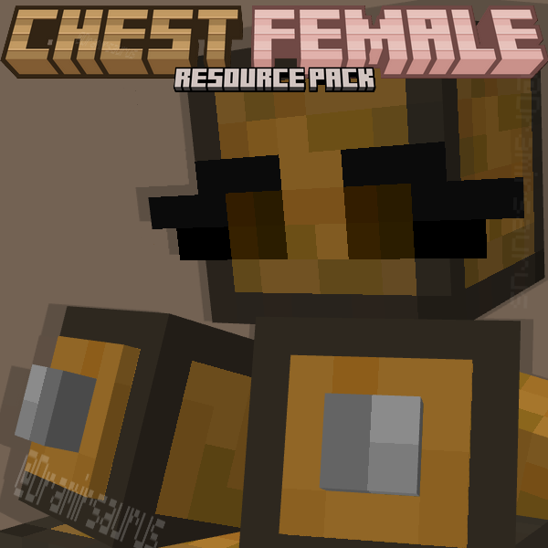 Minecraft - Chest Female (resource pack)