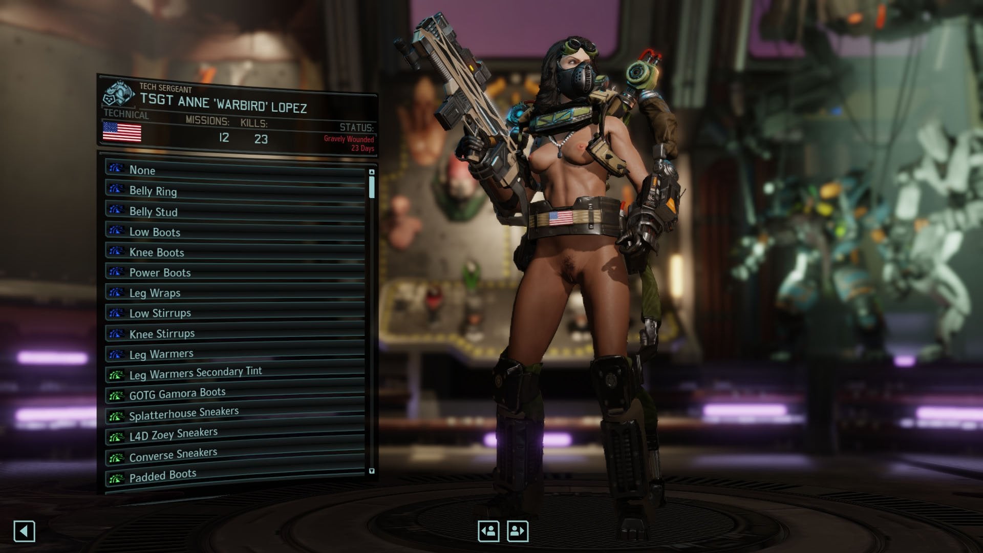 (WOTC) Jiggle X nude mod