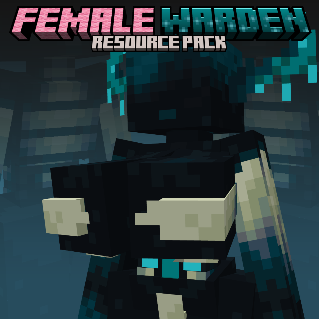 Minecraft - Female Warden (resource pack)