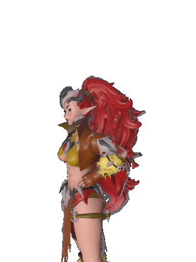 SurverX Hair Cuts for Enlit3d's HR2