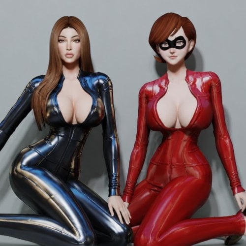 More information about "Mummy Ms Incredible and Spy Micay"