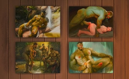More information about "Homoerotic Wall Art"
