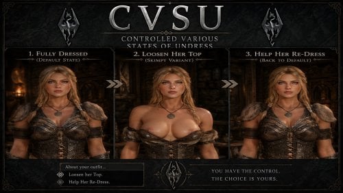 More information about "CVSU - Controlled Various States of Undress"