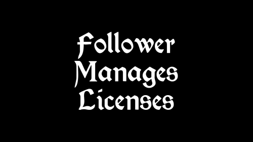 More information about "Follower Manages Licenses"