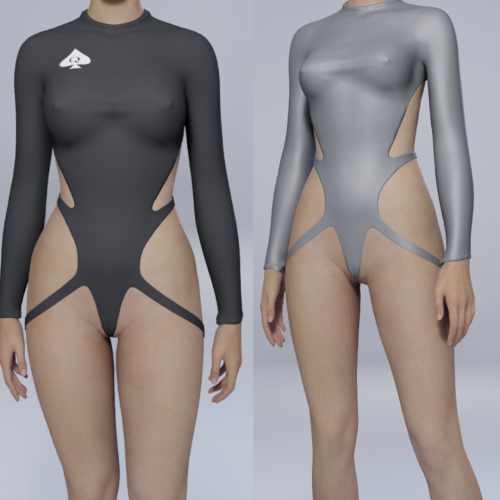 More information about "QoS and Regular Leotard with butt garters"