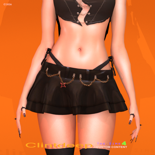 More information about "Clintdeep TS4 CC - Mariana Skirt"