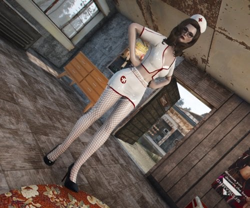 More information about "Latex Nurse Uniform - Fusion Girl Bodyslides"