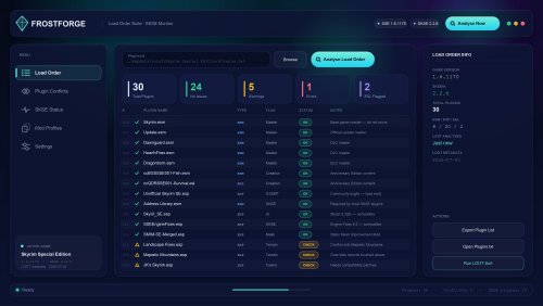 More information about "Frostforge Load Order Suite · SKSE Monitor"
