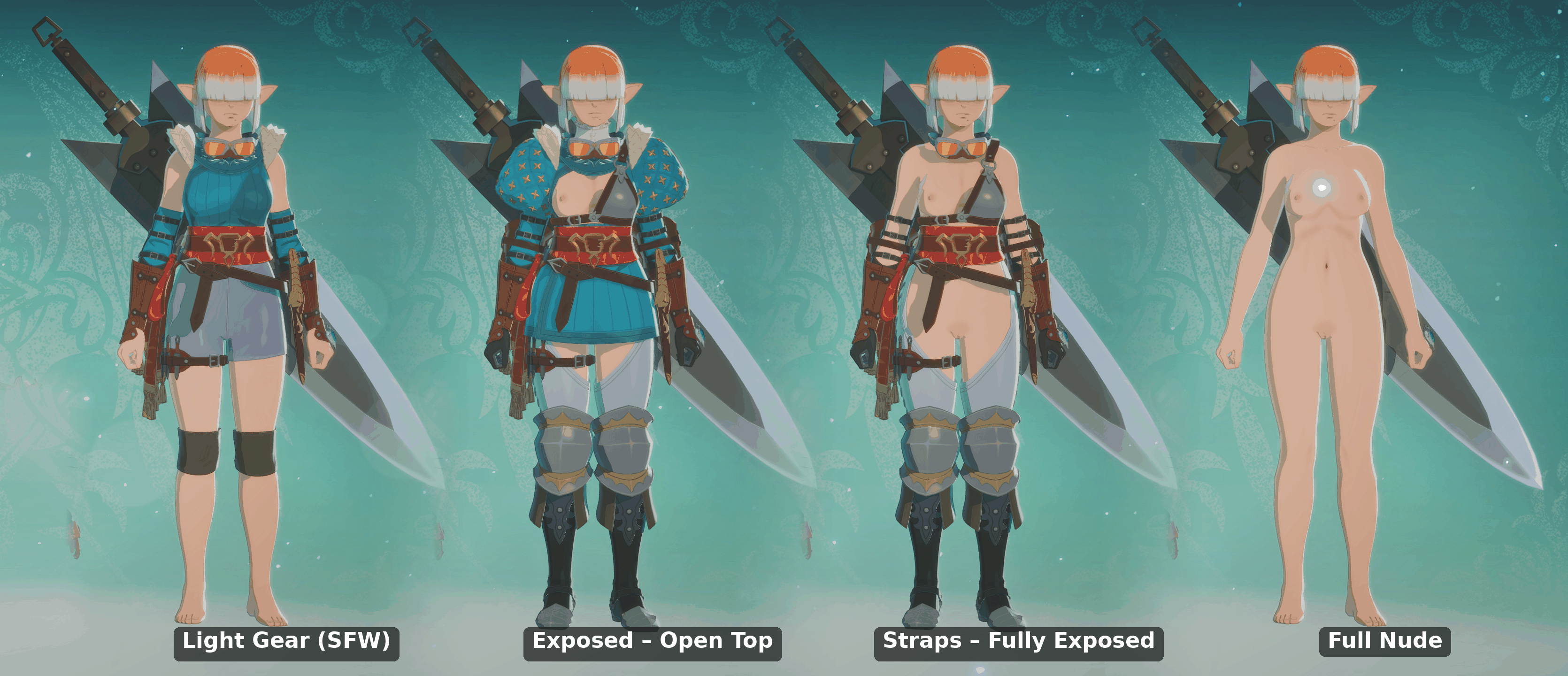 MC Ranger Body Overhaul (Physics) — Monster Hunter Stories 3 Nude Mod