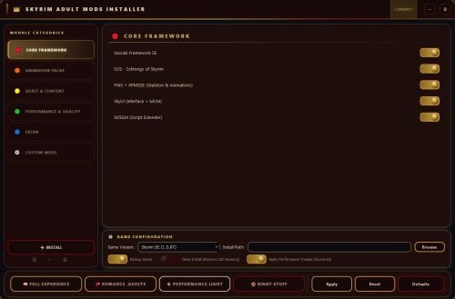 More information about "Skyrim Adult Mods Installer — One‑Click Setup for SE/AE v1.1"