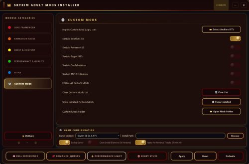 More information about "One‑Click Setup for SE/AE - Skyrim Adult Mods Installer"
