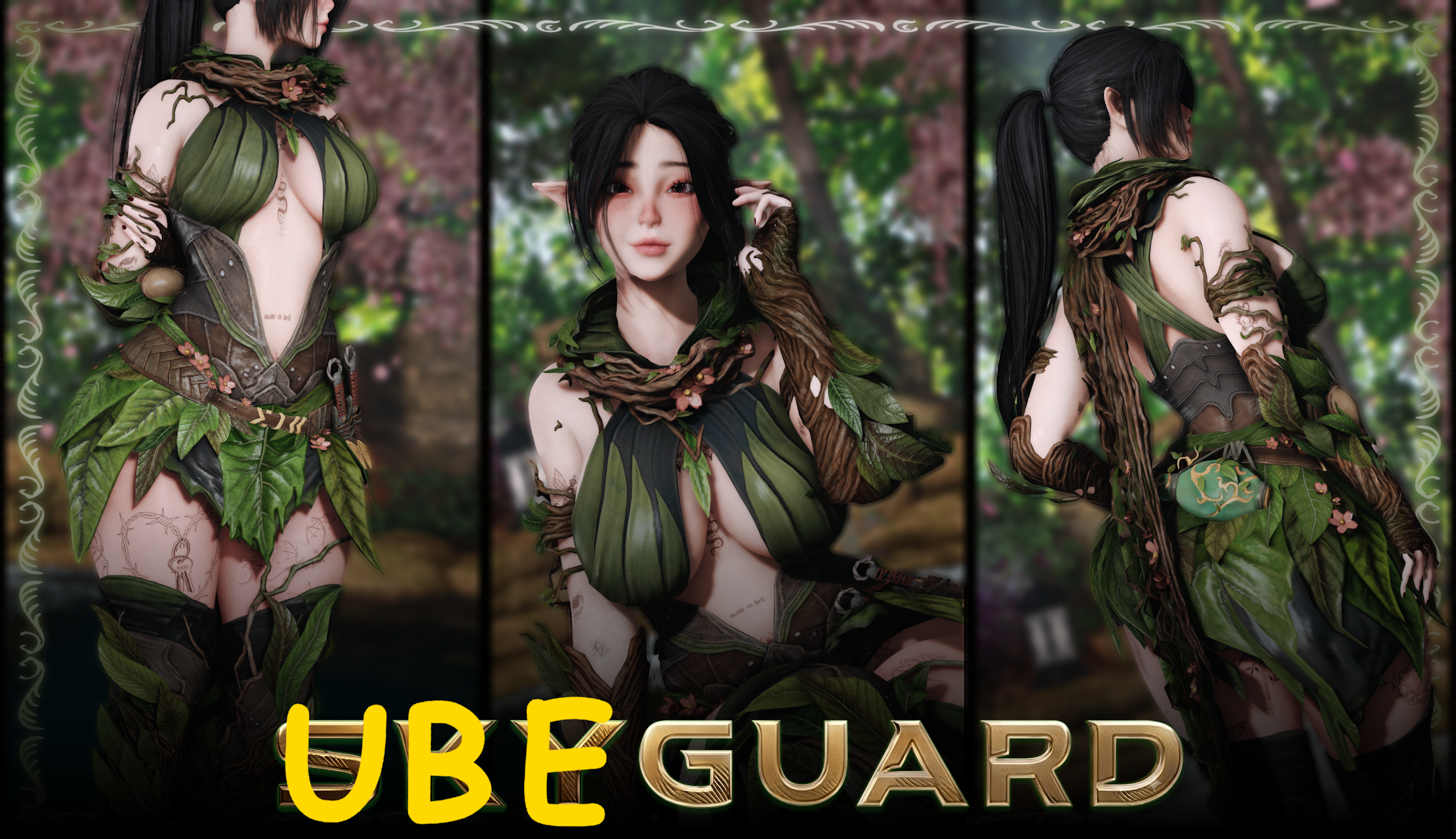 HG Druid Set HDT-SMP | BHUNP-3BA-UBE