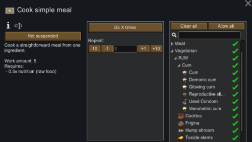 More information about "RJW - Food Category"