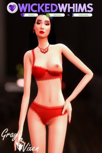 More information about "Sims 4 Lingerie Set | Undressables for WickedWhims"