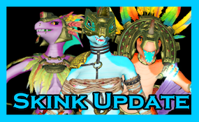 More information about "Lizardmen Reskin - Female Anthro Scalies"