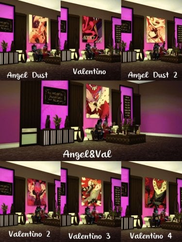 More information about "K4J3 - Angel Dust&Valentino Stuff (Hazbin Hotel)"