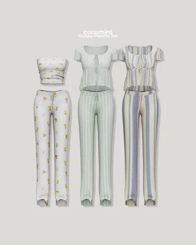 More information about "[cocomint] Sleepy Pajama Set_Undressable"