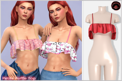 More information about "Jenna Ruffle Crop Top"