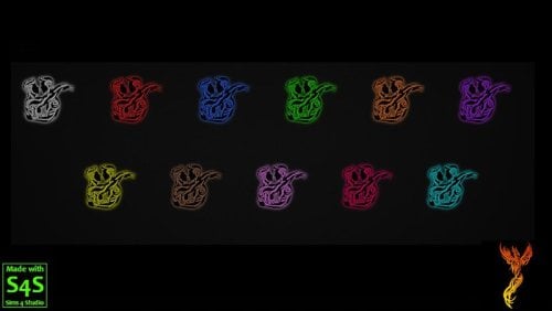 More information about "Men Hugging Neon Wall Lights"