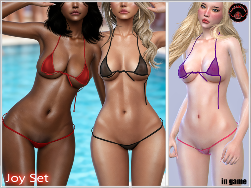 More information about "Joy Bikini Set（ ͜.人 ͜.）"