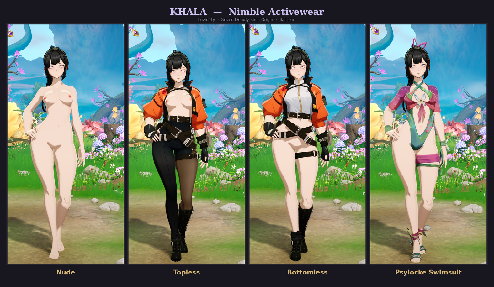 The Seven Deadly Sins: Origin - Khala NSFW Mod
