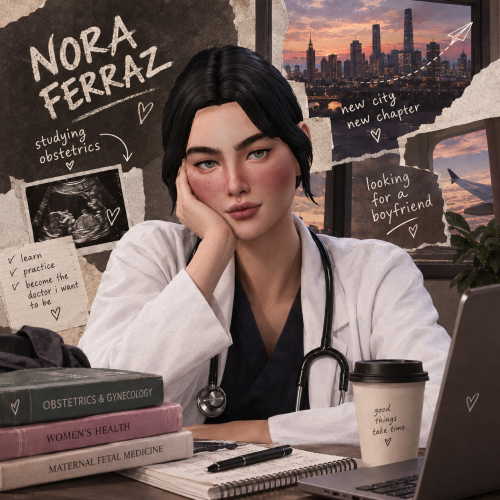 More information about "FREE SIM - ✨ Nora Ferraz, Obstetrics 🩺💭"