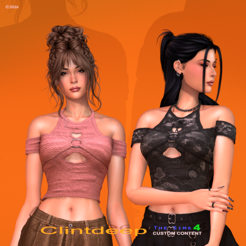 More information about "Clintdeep TS4 CC - Anya Halter Top"