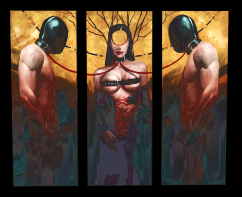 More information about "Hellraiser: Revival Scarlet Church Paintings Set"