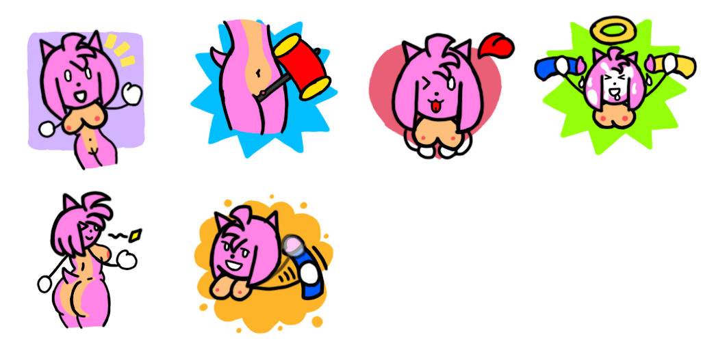 NSFW Amy Stamps - P5RTakamaki