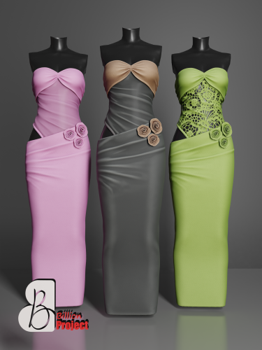 More information about "Billionproject-Biana Long Dress and new cc"