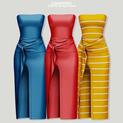 More information about "[cocomint] Charm Wrap Dress_Undressable"