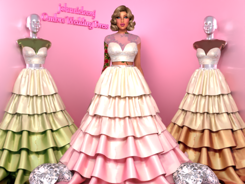 More information about "johnnieleemj Ombre Wedding Gown ( Beautiful Gowns Collection )"