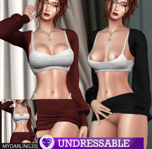 More information about "❤️Ruby Set - Cardigan & Skirt❤️free content"