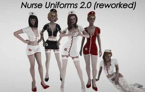 More information about "Latex Nurse Uniform (FG)"