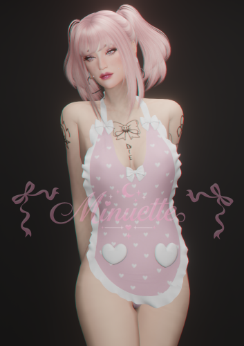 More information about "୨୧  { Sugar Heart Apron }  ୨୧"