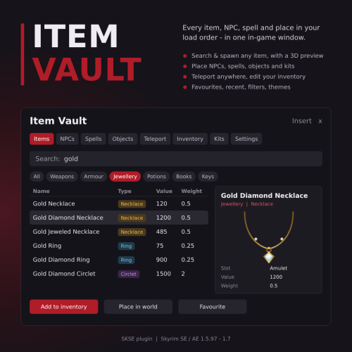 More information about "Item Vault - Plugin Explorer"