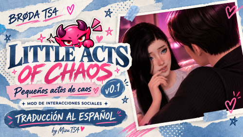 More information about "😈 Little Acts of Chaos Traducción Español neutro - Mod de Interacciones Sociales"