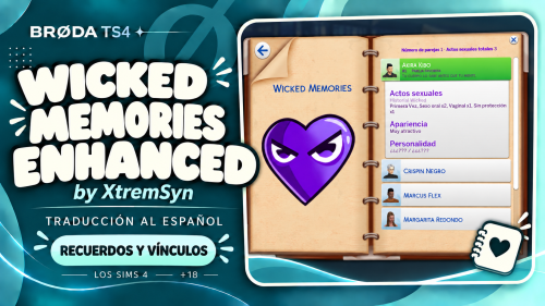 More information about "🔞 Wicked Memories Enhanced V1.0.2 Traducción al español Neutro Hispanohablante."